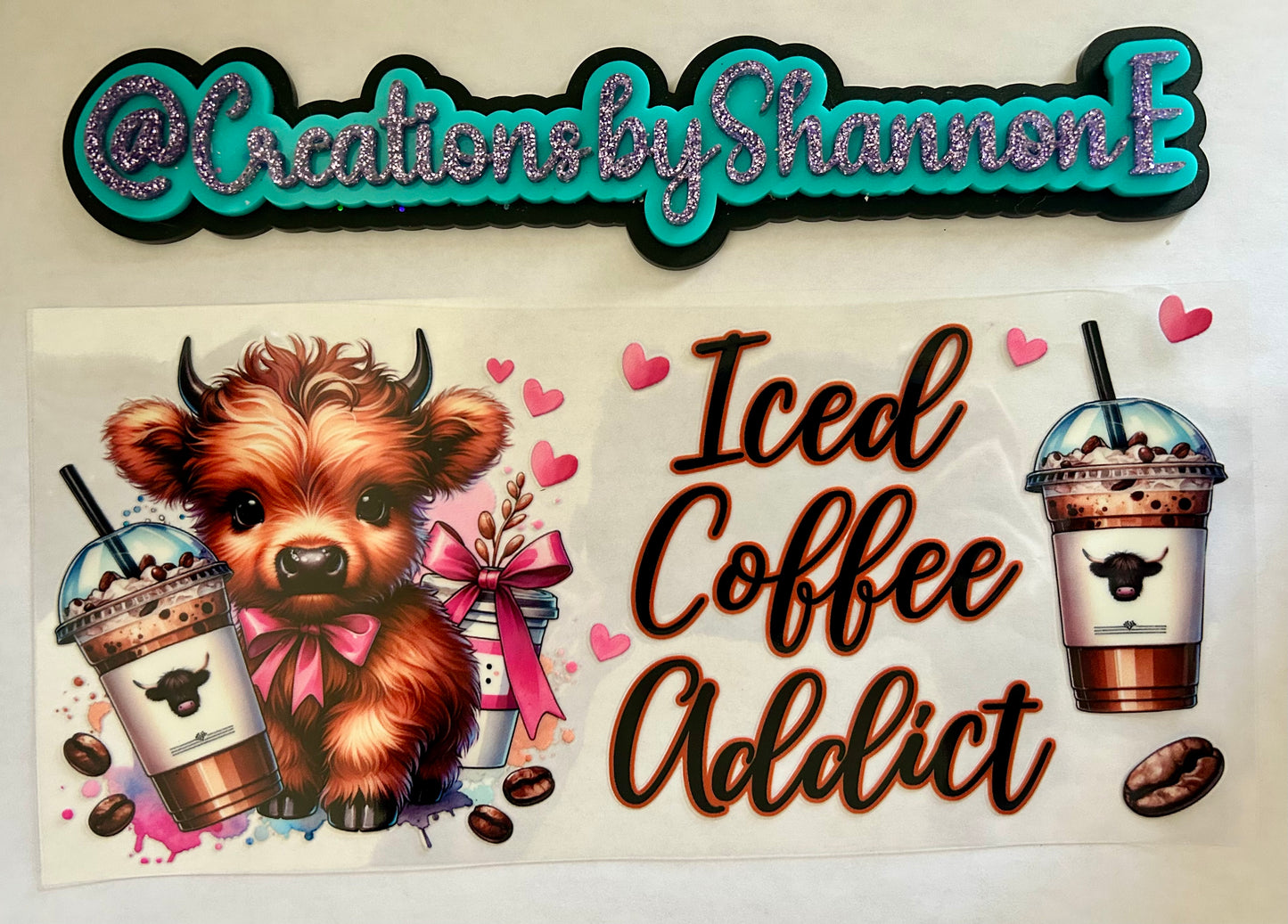Highland Cow/Iced Coffee