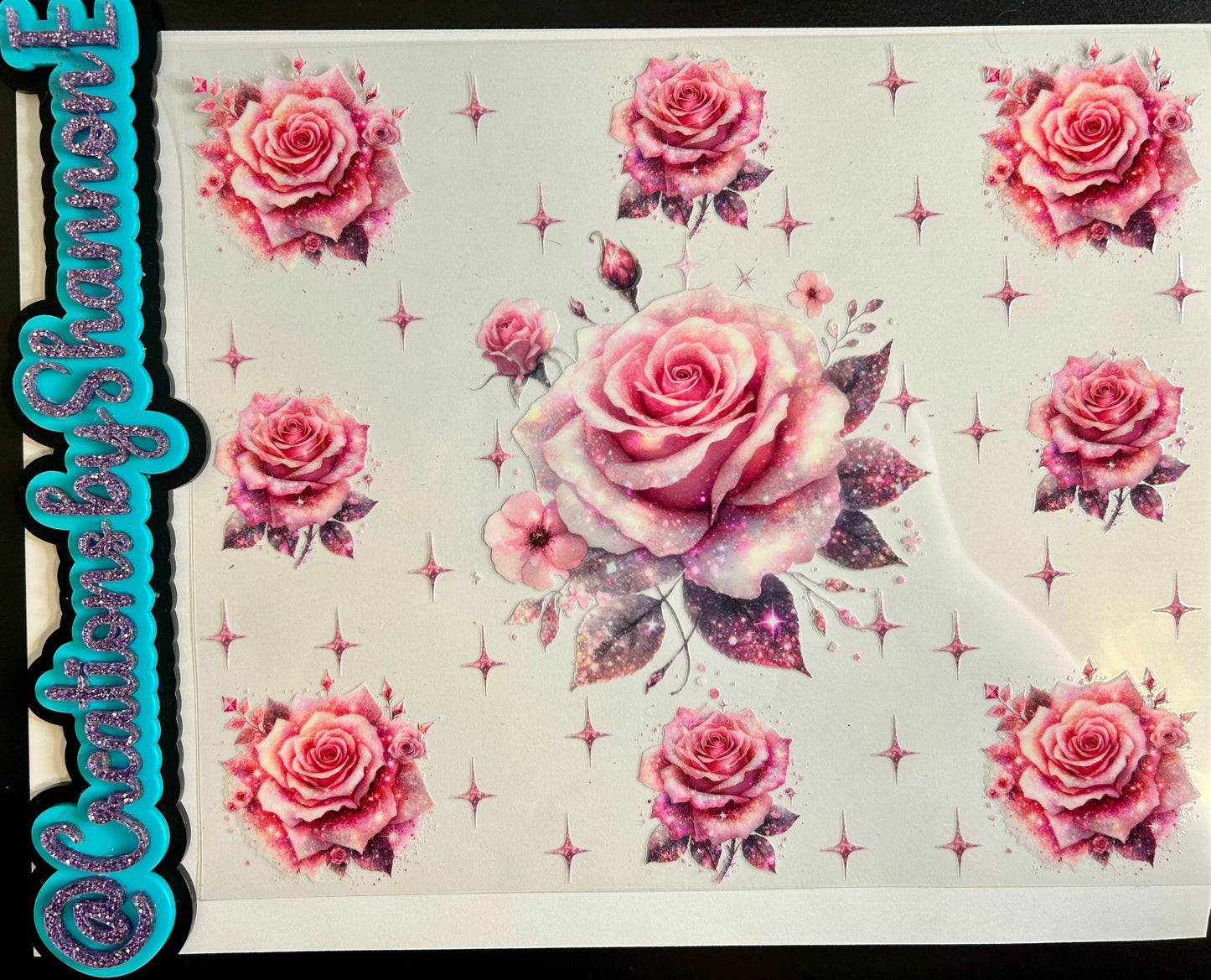 Pink roses 20oz