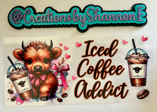 Highland Cow/Iced Coffee