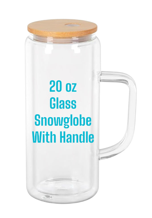 20 oz Snow-Globe Tumbler