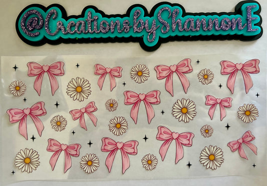 Bows and flowers