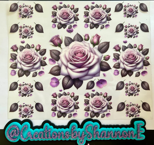 Purple roses 20oz