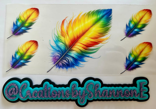 Rainbow Feather